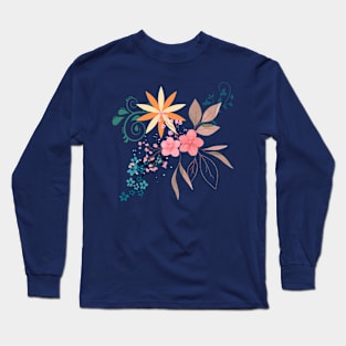 Floral art Long Sleeve T-Shirt